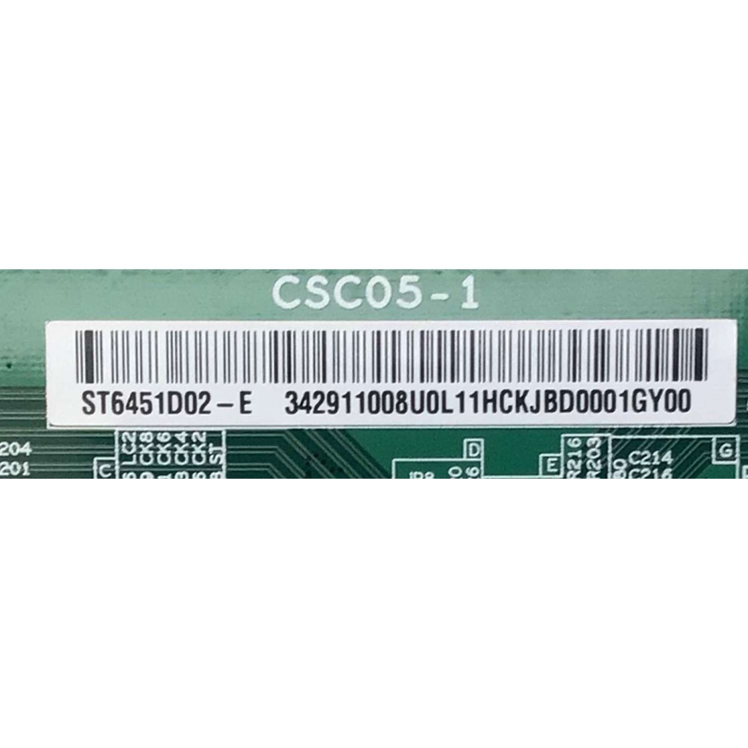 KIT DE TARJETAS PARA TV SONY 4K·UHD·HDR / MAIN A5019133B 220 / 1-002-204-11 / 100220211 / A-5019-133-B 220 / T-CON 342911008U0L11 / FUENTE 100139021 / 1-001-390-21 / PANEL YSAF065CNS01  / DISPLAY ST6451D02-E VER.2.2 / MODELO KD-65X75CH / KD65X75CH - Imagen 2